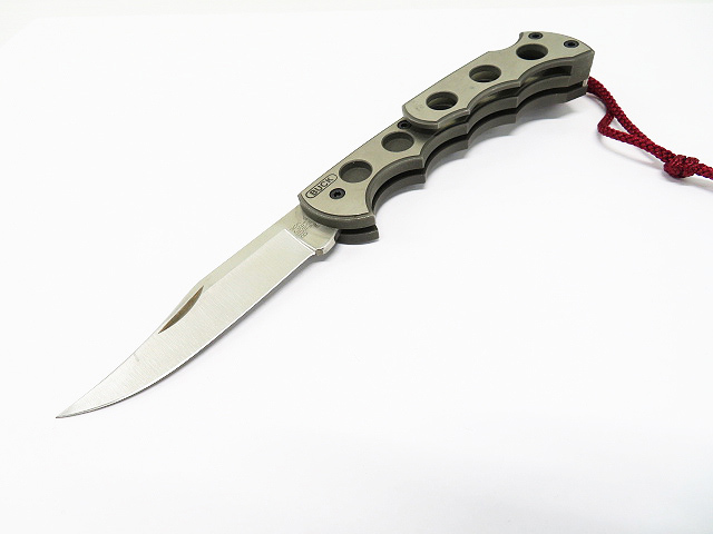 BUCK KNIVES (バック ナイフ) 186 titanium チタンハンドル ナイフ ...